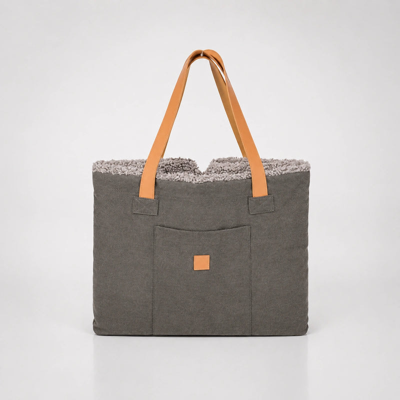 Aventura - Tapis de voyage pour chien en gris froid