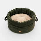Louis Cord Luxury Dog Basket