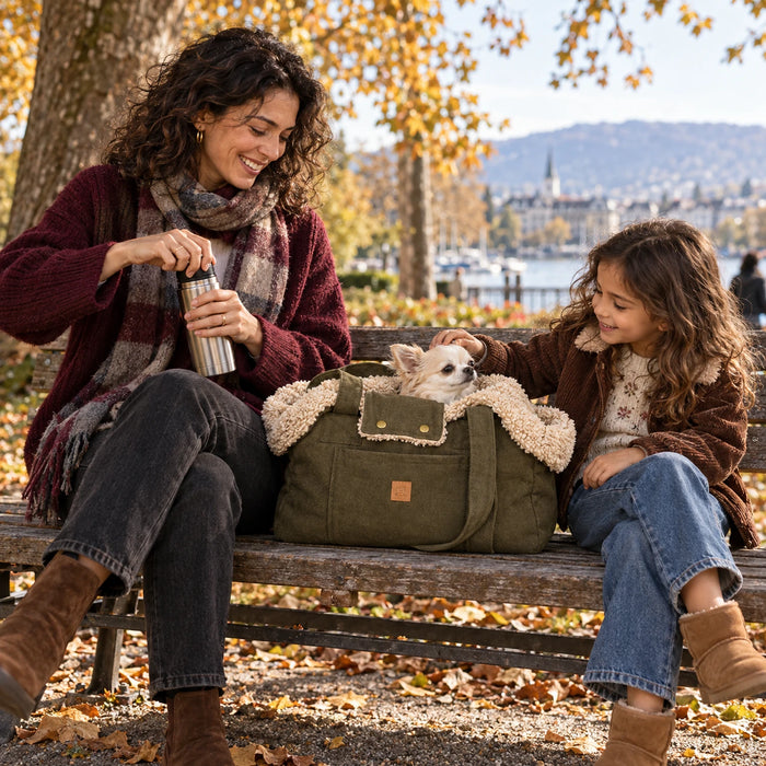 Lucky Canvas – Luxury Dog Bag